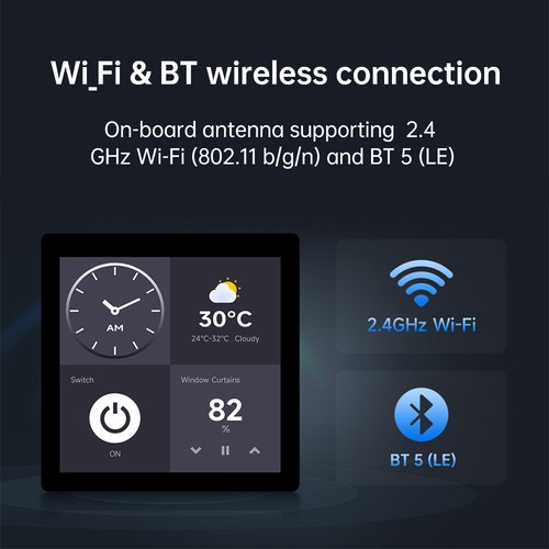 4inch LCD ESP32-S3 WIFI Bluetooth Development Board 480x480 Touch ...