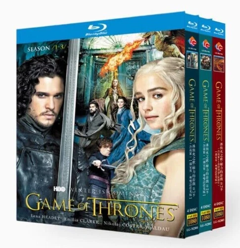 Seal Box All RegionPlay NEW Game of Thrones Season 1-8: 12-Disc