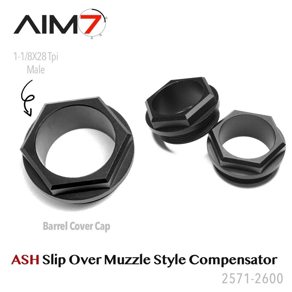 Aim7 Archer Hybrid 6-IN-1 Linear Comp & Barrel Shroud Set 1/2x28 | eBay