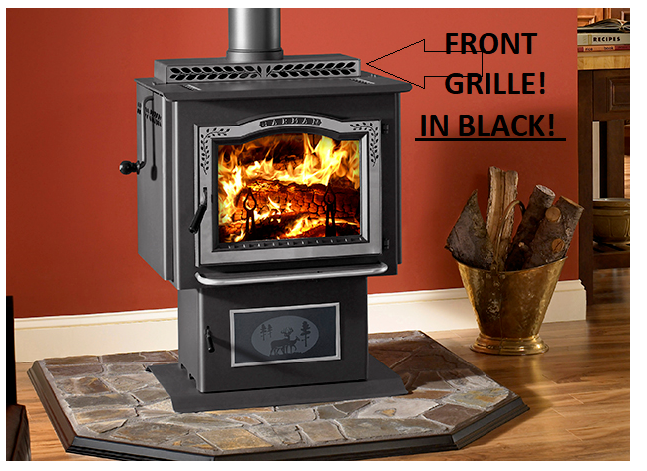 NEW! HARMAN TL300 Wood Stove Top Air Grille Face Plate Decorative  1-10-06946P WE | eBay