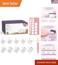 10PCS Comfortable Flange Inserts 12/14/16/18/20mm for Breast Pumps - Easy Clean