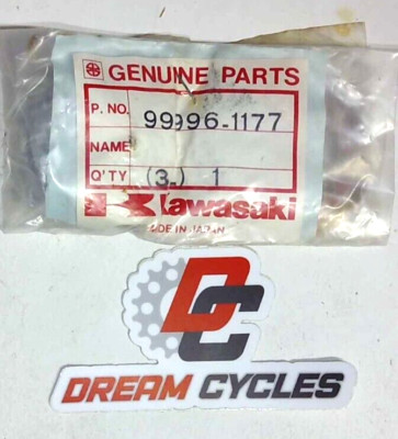 NOS Kawasaki OEM New Washer & Nut Set ZX1100 Ninja ZX-11 1992