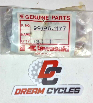 NOS Kawasaki OEM New Washer & Nut Set ZX1100 Ninja ZX-11 1992