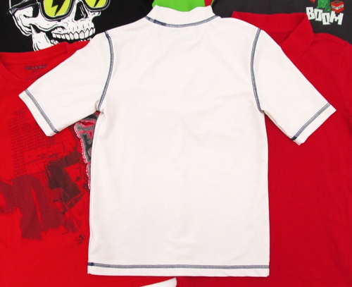 Lot of 6 Boys Shirts Medium Sz 8 Minecraft Old Navy RBX Graphic Tee Polo - Picture 11 of 16