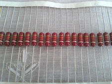 8pcs PIHER GENUINE 91K 5% 1/2W CARBON RESISTOR MARSHALL AMP !(100k replace! )