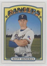 2021 Topps Heritage High Number SP Scott Heineman #450 fm0