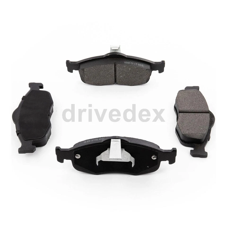 Rotores delanteros traseros pastillas de freno semimetálicas para Ford Contour 2000 1999 1995 1996_ Foto 2 de 4