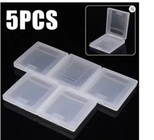 5PCS Plastic Game Card Cartridge Cases for Nintendo Game Boy Color/GBP