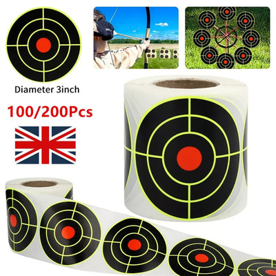 100/200X Splatter Targets Shooting 3