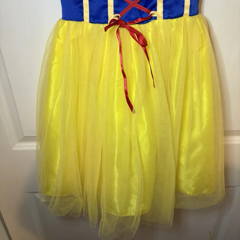 Disney - Белоснежка ребенка ясельного возраста размер 3-4T платье костюм принцесса платье вверх - Изображение 3 из 4