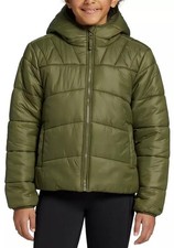 DSG Unisex Olive Green Insulated Jacket NWT Size XS 6-7