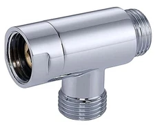  All Metal 3 Way | Hose Fitting Tee | T Shape Adapter Connector for Diverter