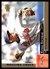 Yunel Escobar 2009 Upper Deck #23 Braves MLB READ FREE SHIPPING AutographDen