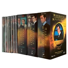 Murdoch Mysteries Series Complete Seasons 1-16 (73+3-Disc DVD Set) Free Shipping