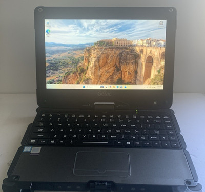 GETAC V110 G3 Laptop  i7-6500U 8GB 256GB SDD TOUCH barcode Scanner 2 Battery A