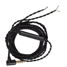 Replacement Earphone Cable Semi Finished Upgrade Copper Earphone Cable