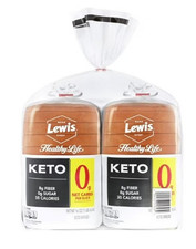 2lb Lewis Bake Shop Keto Loaf Bread Healthy L...