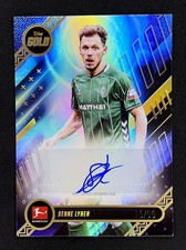 Senne Lynen 2025-26 Topps Gold Bundesliga Current Stars Auto /99 Werder Bremen