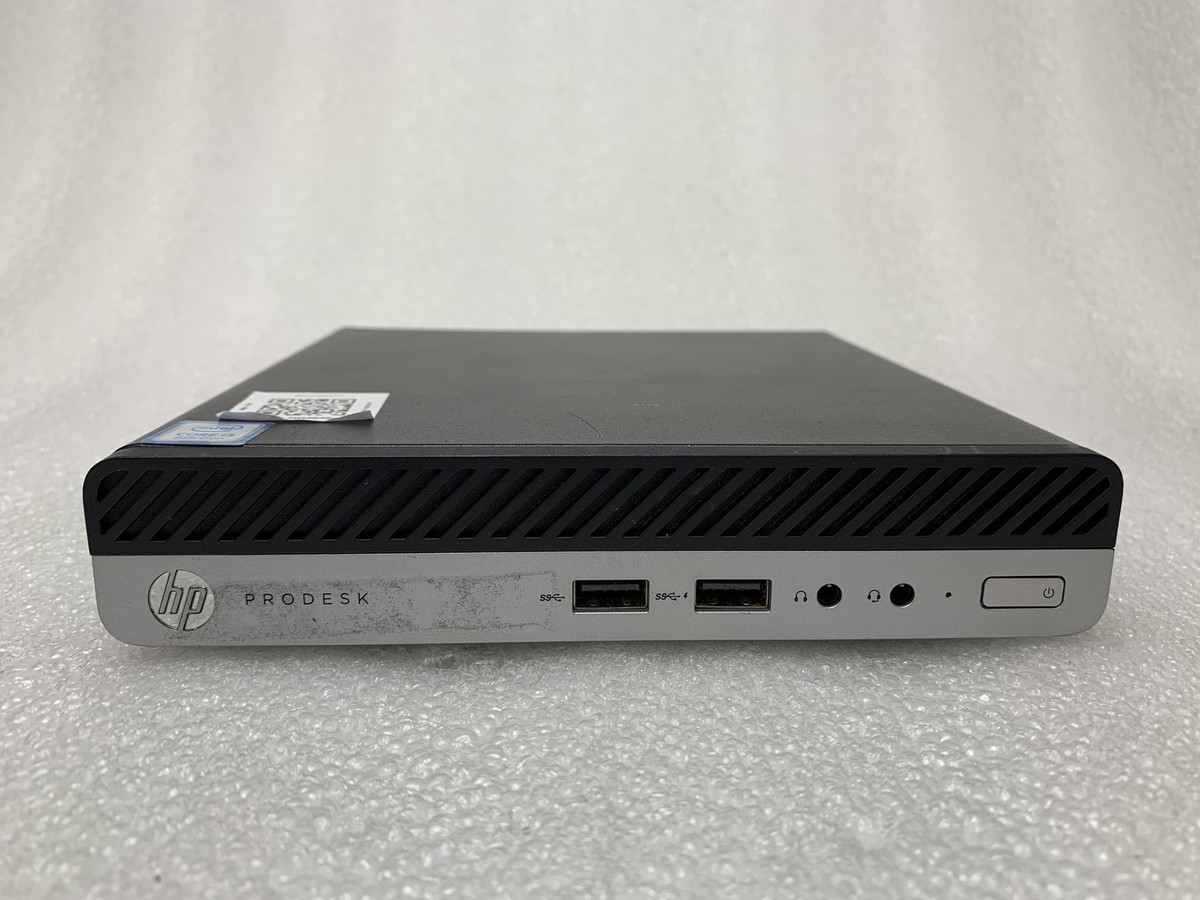 HP ProDesk 400 G4 DM (TAA) Core i3-8100T 3.1GHz 16GB RAM NO HDD NO