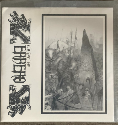 CRYPT OF KERBEROS Cyclone of Insanity 7'' Adipocere 1992 Swedish Death Metal