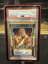 2023 Metal Pop Century Hulk Hogan Gold Scope Auto 1/1 PSA 9 🔥