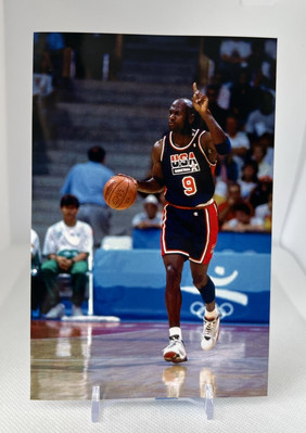 1992 USA National Dream Team Michael Jordan 4x6 Photo Barcelona 🔥 