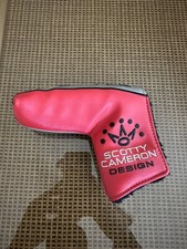 Titleist Golf Scotty Cameron 2025 Studio Style Red/Gray Putter Headcover