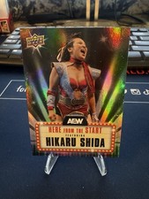 2025 HIKARU SHIDA UPPER DECK AEW #HS-8 HERE FROM THE START!!