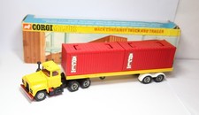 Corgi 1106 Mack Container Truck In Original Box - Excellent Vintage Lot 2