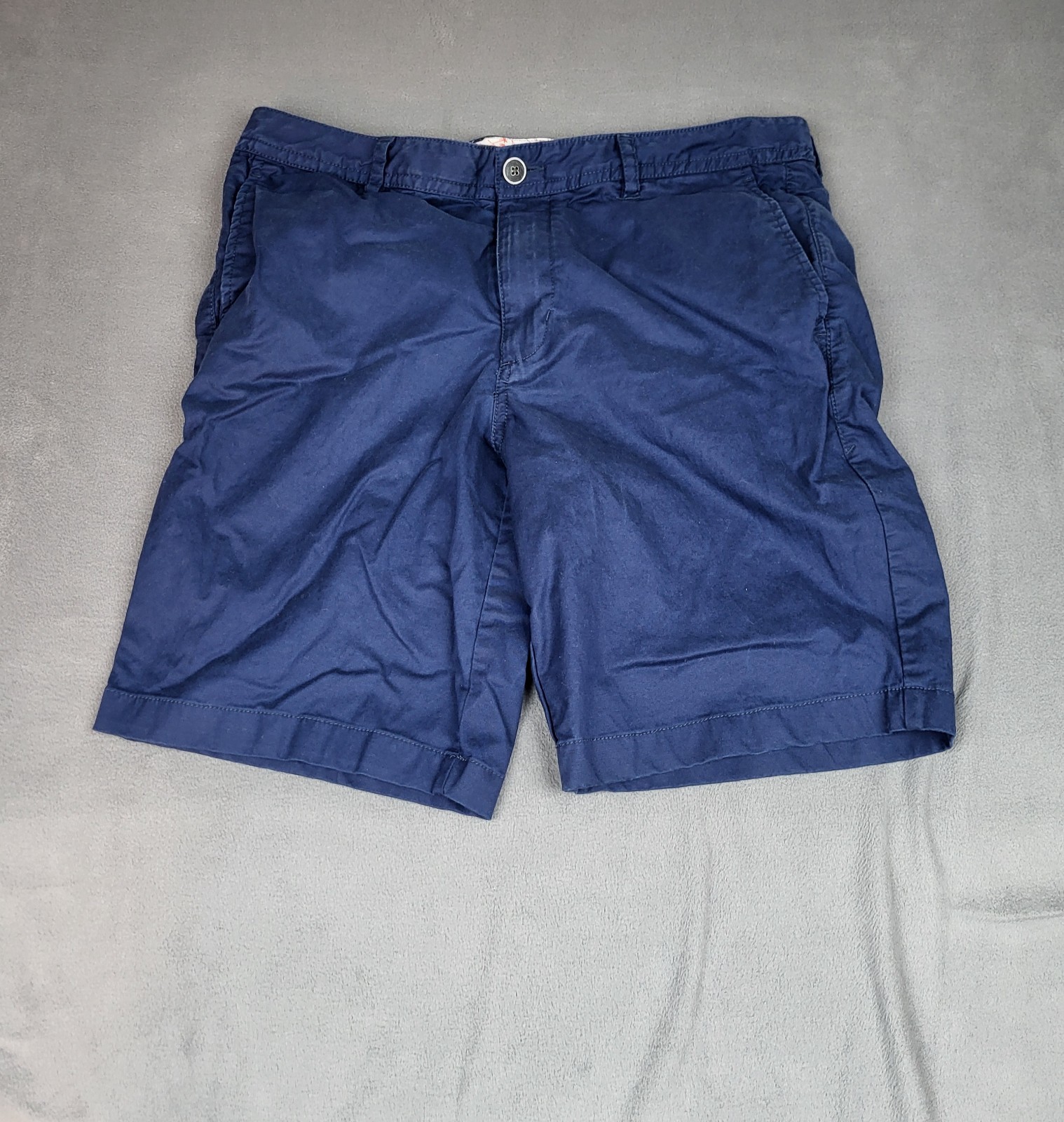 Tommy Bahama Chino Shorts Mens 34 Blue Lightweight Outdoor Classic Vacation