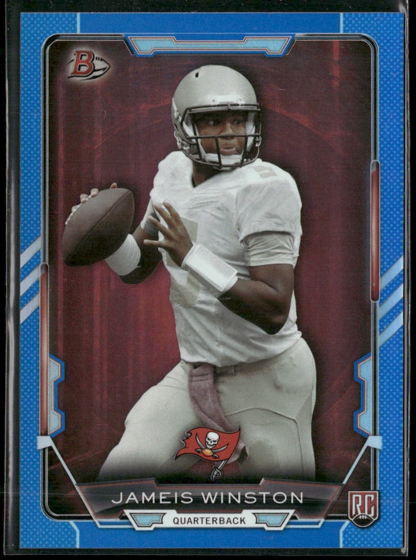 Jameis Winston Bowman Rookies #23 Blue
