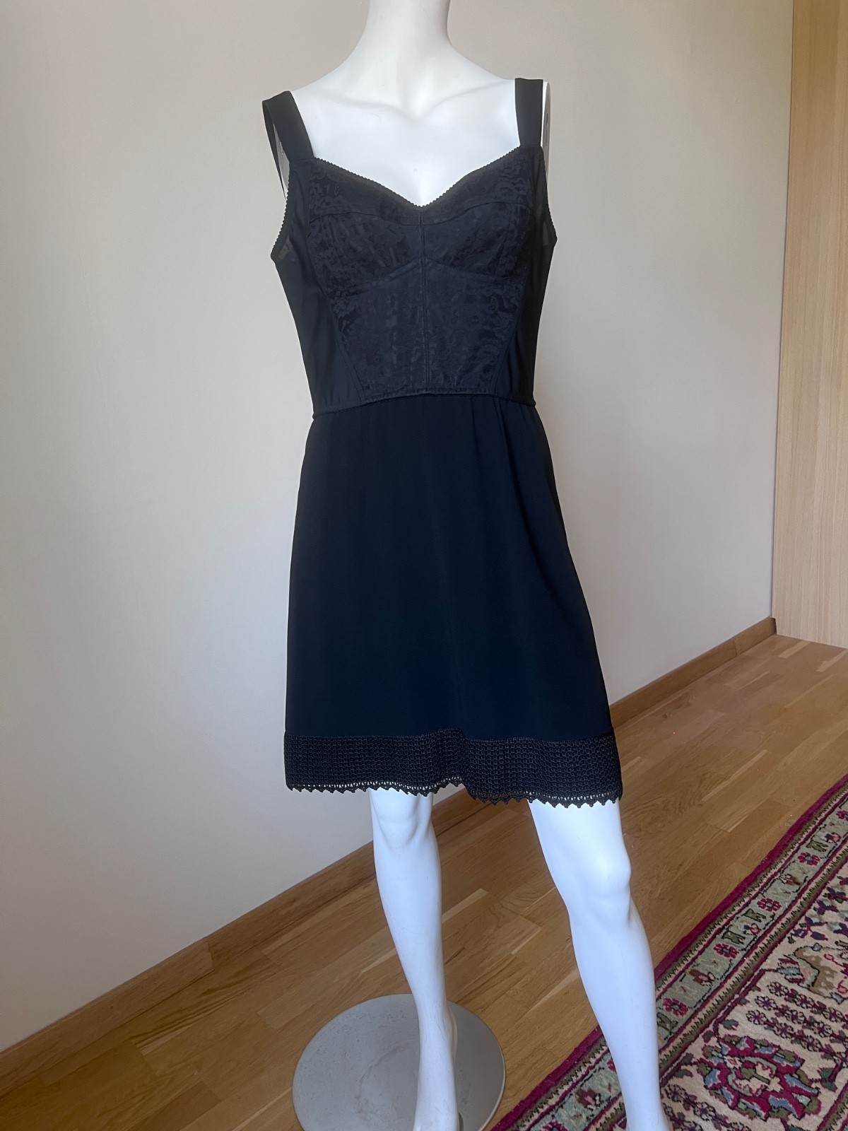 RRP $2100 Dolce & Gabbana Corset Style dress Sz IT 46 NEVER WORN image 4