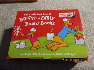 The Little Red Box of Bright and Early Board Books W/Slipcase 4 Book Set