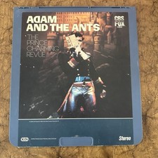Adam And The Ants Prince Charming Revue CED Videodisc Video Disc Punk Music