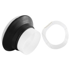Trommel Enhancer ABS Gummi  Trommel Kick Enhancer mit Schwarzem Port Hole 7913