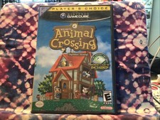 Animal Crossing Memory Card GameCube Black Label CIB with Inserts