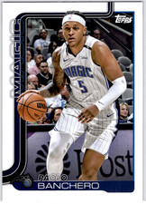 2025 Topps Basketball Oversize Topps Card Paolo Banchero OTC-10 Magic
