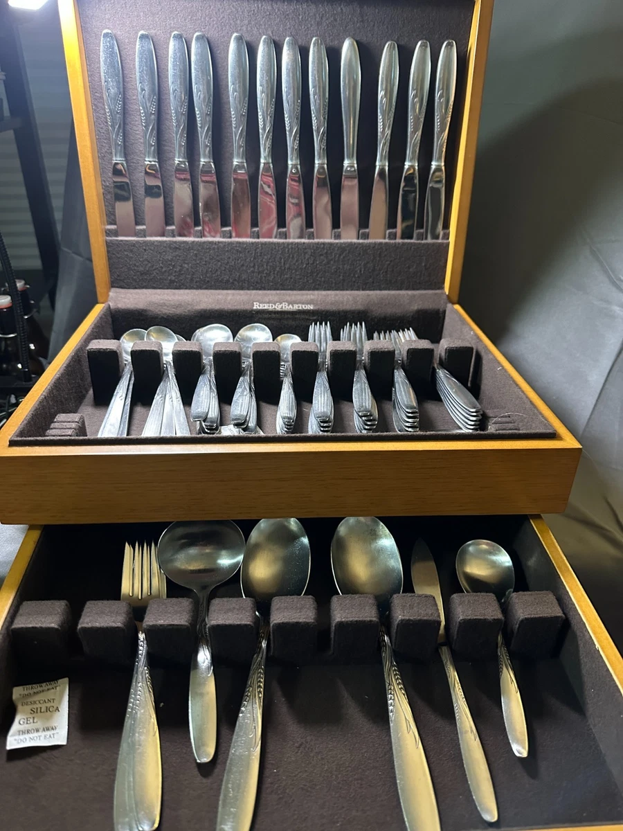 Reed & Barton Set with Serving Piece Flatware Sets for sale | eBay