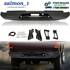 Black Rear Step Bumper Assembly For 99-07 Chevy Silverado Gmc Sierra 1500 2500 Black Rear Step Bumper Assembly For 99-07 Chevy Silverado Gmc Sierra 1500 2500