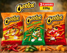 3x 6x 10x Cheetos Crunchy 226g (8oz) American Cheetos Snacks USA Import