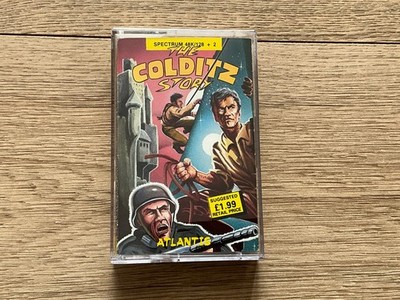 THE COLDITZ STORY (ATLANTIS) ZX Spectrum Kassette. Getestet/funktionstüchtig