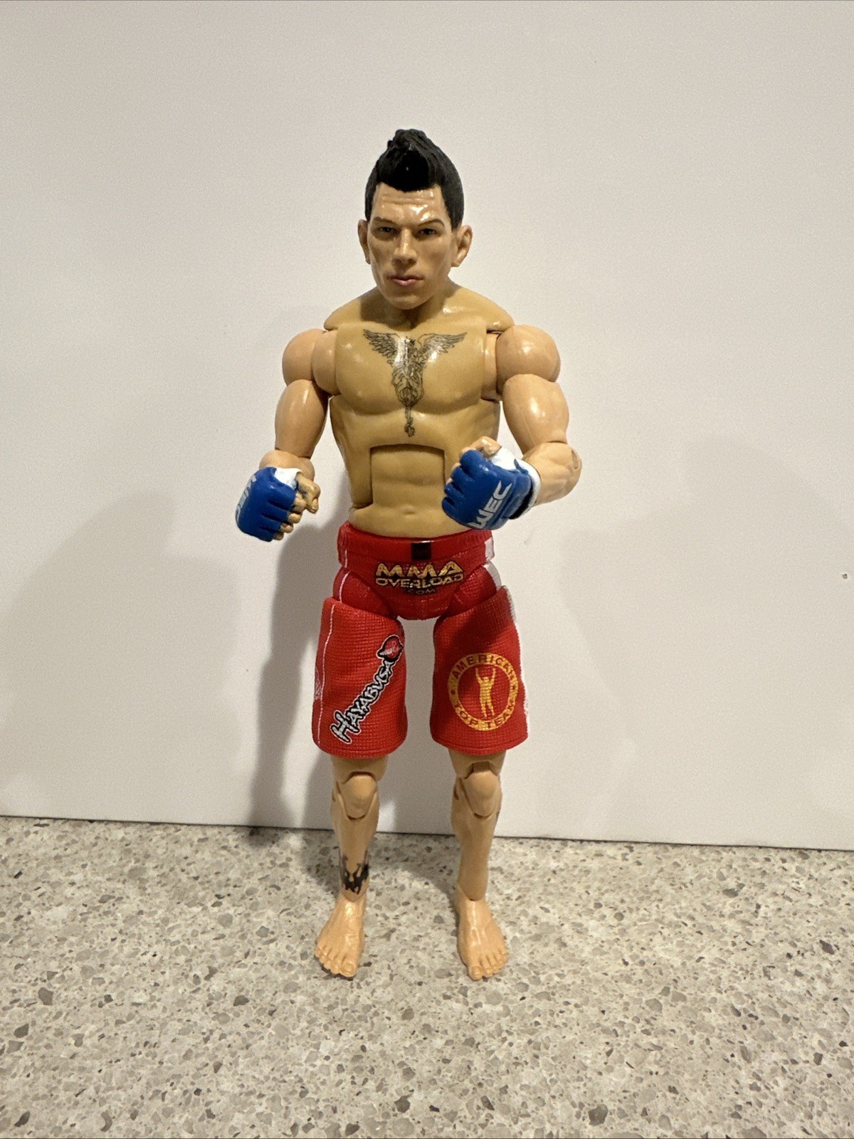 Mike Brown UFC WEC Series 2 MMA Fighter Action Figure 2010 Jakks Open Loose