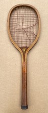 RARE Antique AG Spalding Bros Wood Tennis Racket Racquet 1920's
