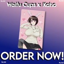 Gamer Supps GG Waifu Creator Cups X Kaho Shibuya Bunny Hand Towel IN HAND