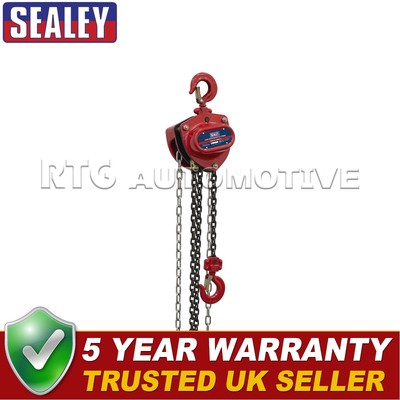 Sealey 2,5m Kettenblock 0,5 Tonnen CB500
