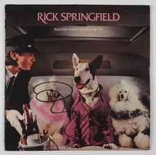 Rick Springfield JSA Signed Autograph Album Record LP Vinyl Succes Hasn't
