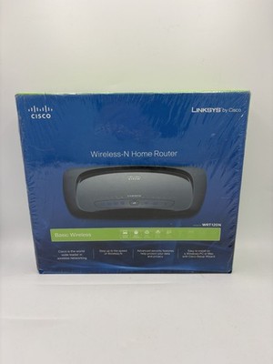 Cisco Linksys Wireless-N Home Router Model WRT120N New SEALED