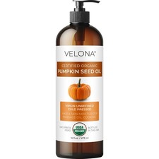 Velona Pumpkin Seed Oil USDA Certified Organic 2 Fl Oz - 1 Gal Virgin Unrefined