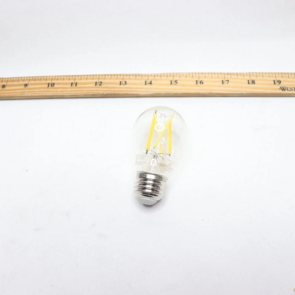 Philips Smart Wi-Fi LED Light Bulb Tunable White w/ Bluetooth A15 40W Eqv - Image 4 of 4