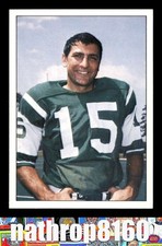 1981 TCMA Greats #42 Babe Parilli NFL NM/NM+  New York Jets 14613